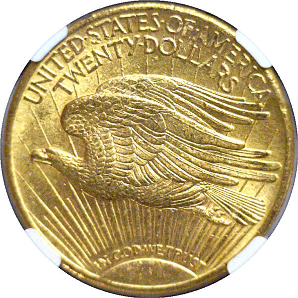 1924 $20 St. Gaudens  -  NGC MS-64 - Image 3