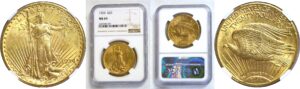 1924 $20 St. Gaudens  -  NGC MS-64