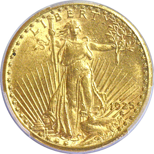 1925-S $20 St. Gaudens. -  PCGS AU-58 - Image 2