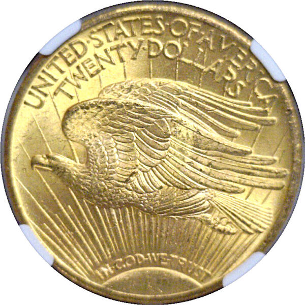 1924 $20 St. Gaudens  -  NGC MS-64 - Image 3
