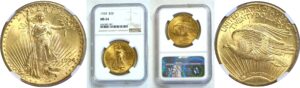 1924 $20 St. Gaudens  -  NGC MS-64