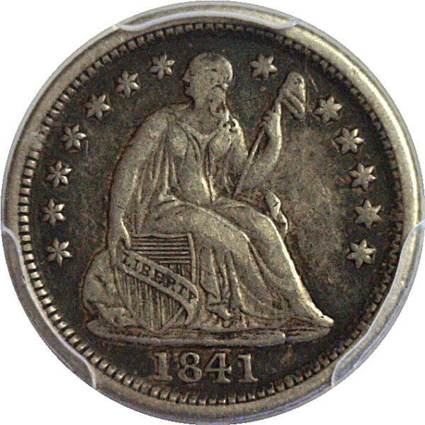 1841-O Seated Liberty Half Dime  -  PCGS XF-40 - Image 2