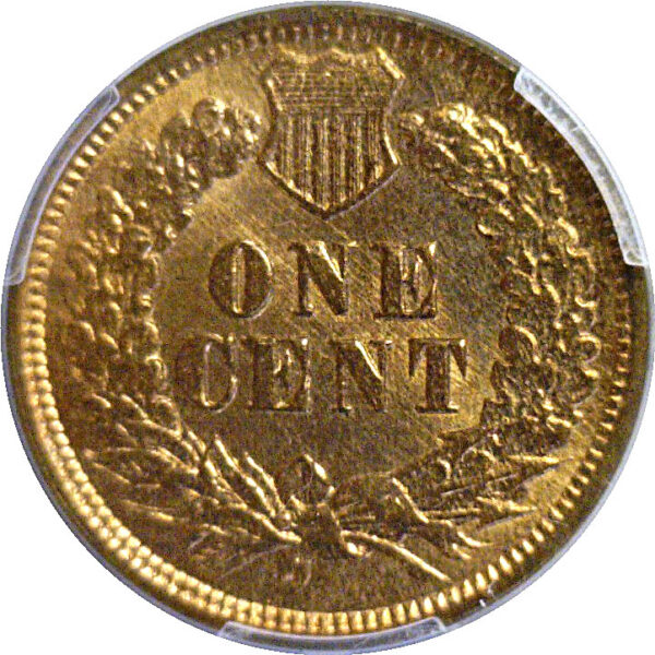 1870 Indian Head Cent  -  PCGS MS-66 RD - Image 3