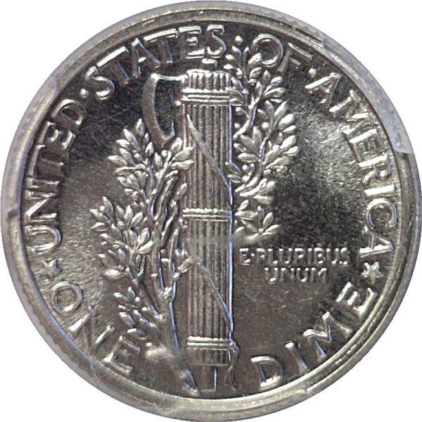 1937 Mercury Dime  -  PCGS PR-66 - Image 3