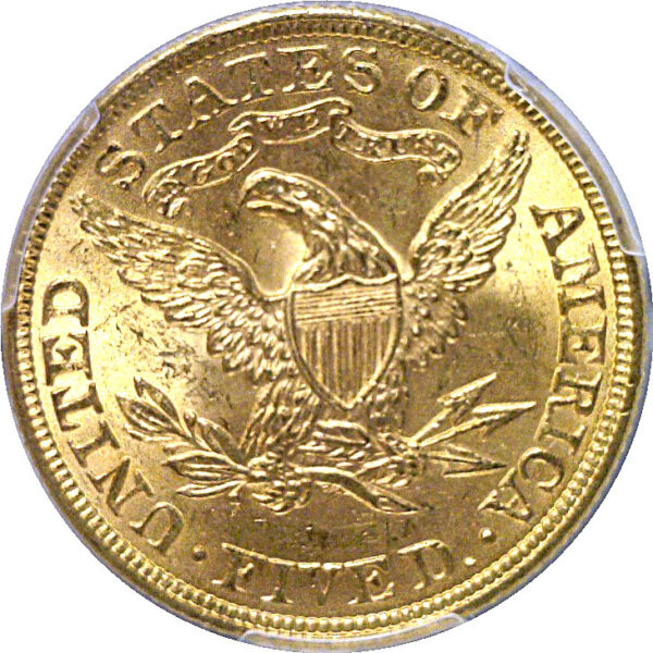 1899 $5 Liberty  - PCGS MS-64  CAC - Image 3