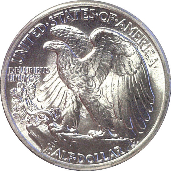 1943 Walking Liberty Half Dollar  -  PCGS MS-67 - Image 3