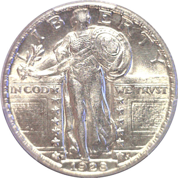 1928-D Standing Liberty Quarter  -  PCGS MS-62 - Image 2