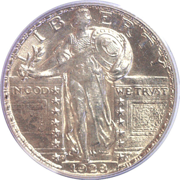 1928-D Standing Liberty Quarter  -  PCGS MS-63 - Image 2