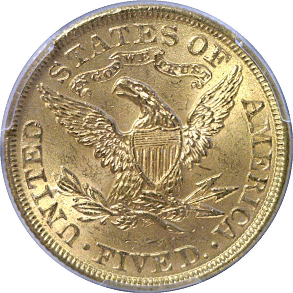 1899 $5 Liberty  -  PCGS MS-64+   CAC - Image 3