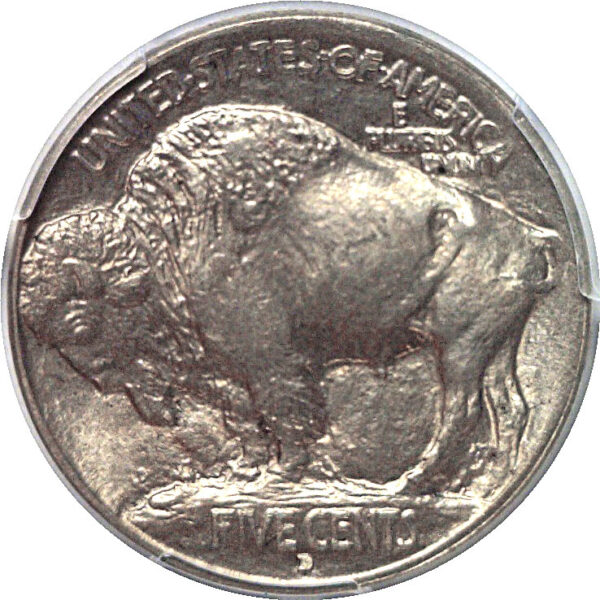 1913-D T-1. Buffalo Nickel  -  PCGS MS-66 - Image 3