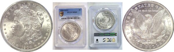 1900-O/CC Morgan Dollar. -  PCGS MS-63