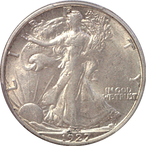 1927-S Walking Liberty Half Dollar. -  PCGS AU-58 - Image 2