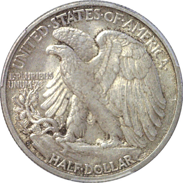 1927-S Walking Liberty Half Dollar. -  PCGS AU-58 - Image 3