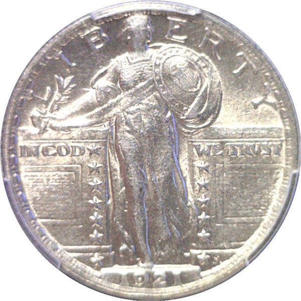 1921 Standing Liberty Quarter  -  PCGS AU-58 - Image 2