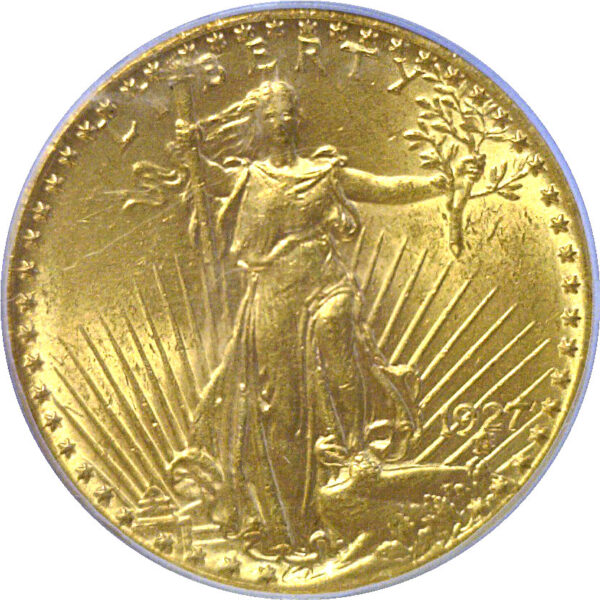 1927 $20 St. Gaudens  -  PCGS MS-62 - Image 2