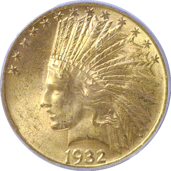 1932 $10 Indian  -  PCGS MS-63 - Image 2