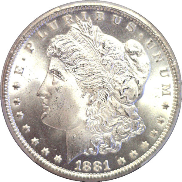 1881-CC Morgan Dollar  -  PCGS MS-67 - Image 2