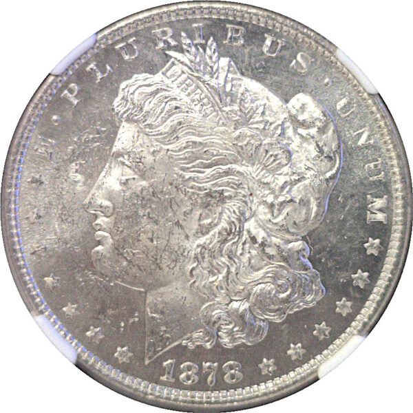 1878-8TF Morgan Dollar. -  NGC MS-61 - Image 2