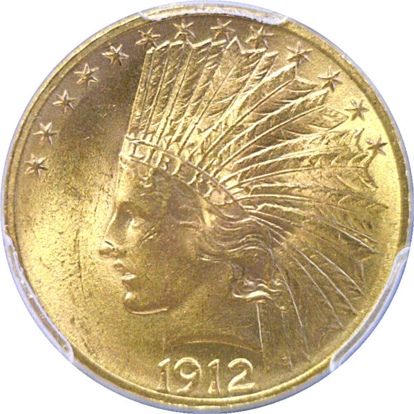 1912 $10 Indian   -   PCGS MS-64+ - Image 2