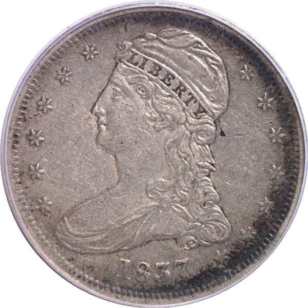 1837 Bust Half Dollar  -  PCGS XF-40 - Image 2