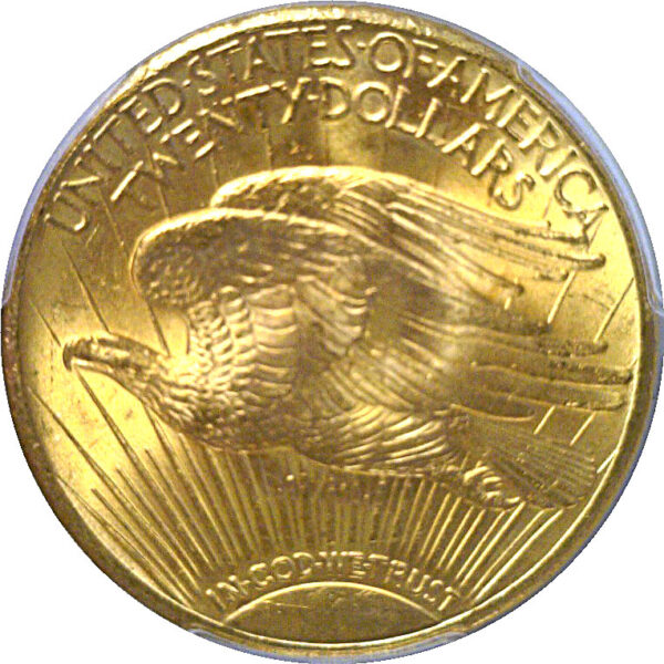 1927 $20 St. Gaudens  -  PCGS MS-66+ - Image 3