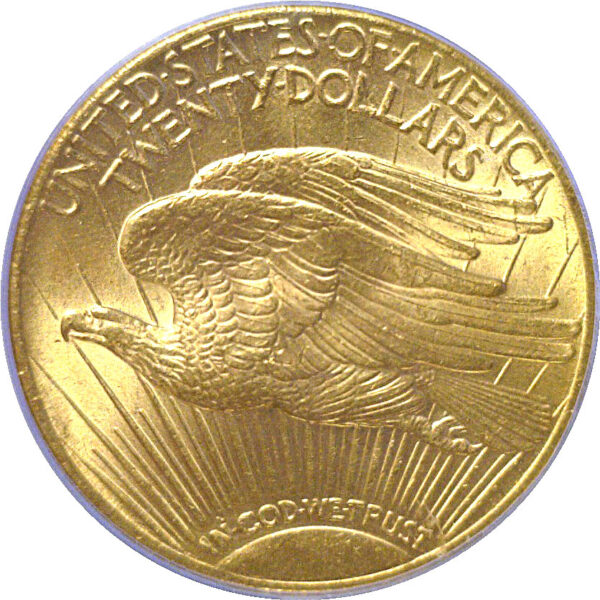1927 $20 St. Gaudens  -  PCGS MS-62 - Image 3