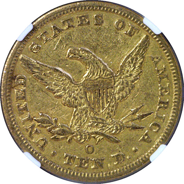 1851-O $10 Liberty  -  NGC AU-55 - Image 3