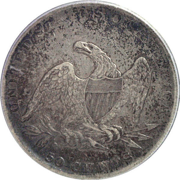 1837 Bust Half Dollar  -  PCGS XF-40 - Image 3