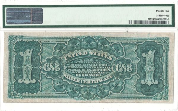 1886 $1 Silver Certificate Fr-217 PMG 25 - Image 3