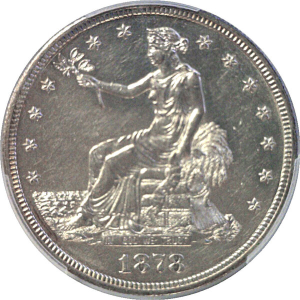 1878-S Trade Dollar. -  PCGS AU-58 - Image 2