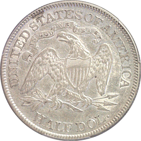 1878 Seated Liberty Half Dollar  -  PCGS XF-45 - Image 3