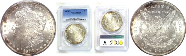 1878-S Morgan Dollar  -  PCGS MS-64