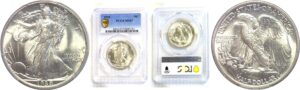 1938 Walking Liberty Half Dollar  -  PCGS MS-67
