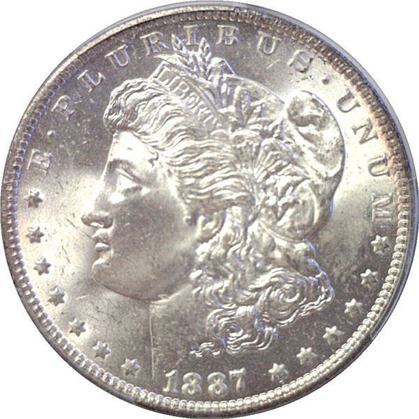 1887-O Morgan Dollar  -  PCGS MS-65 - Image 2