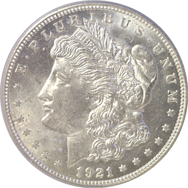 1921-D Morgan Dollar  -  PCGS MS-64 - Image 2