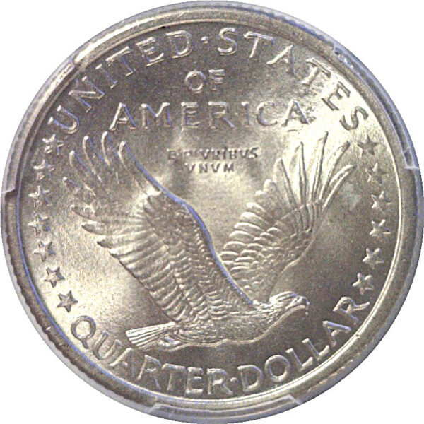 1917 T-1. Standing Liberty Quarter  -  PCGS MS-66 FH - Image 3