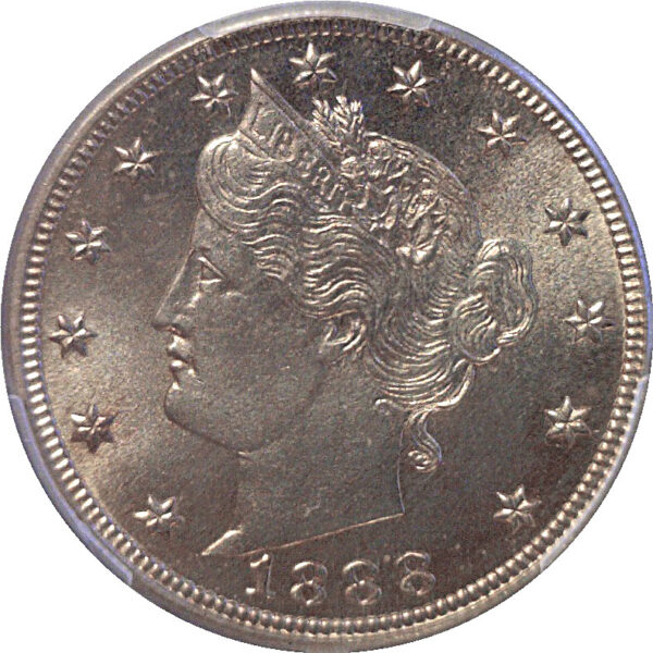1888 Liberty Nickel. -  PCGS PR-66 - Image 2