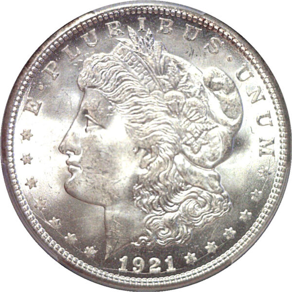 1921-D Morgan  Dollar  -  PCGS MS-65 - Image 2