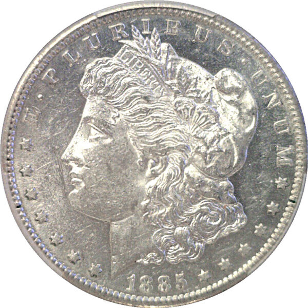 1885-S Morgan Dollar  -  PCGS AU-58 - Image 2