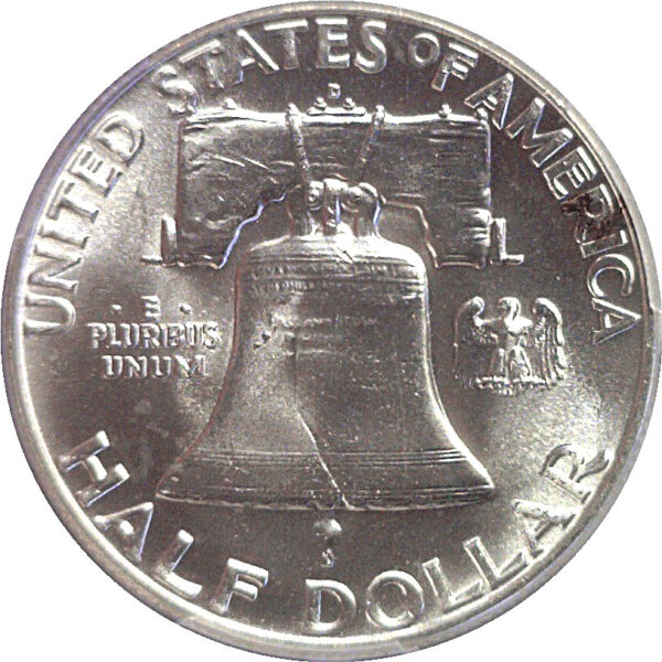 1963-D Franklin Half Dollar  -  PCGS MS-66 FBL - Image 3