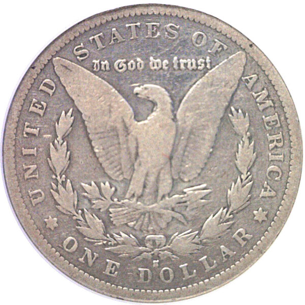 1893-S Morgan Dollar  -  NGC Good-4   CAC - Image 3