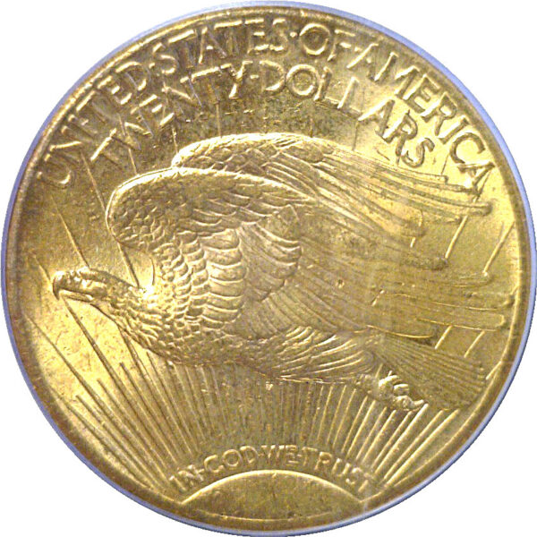 1927 $20 St. Gaudens  -  PCGS MS-62 - Image 3