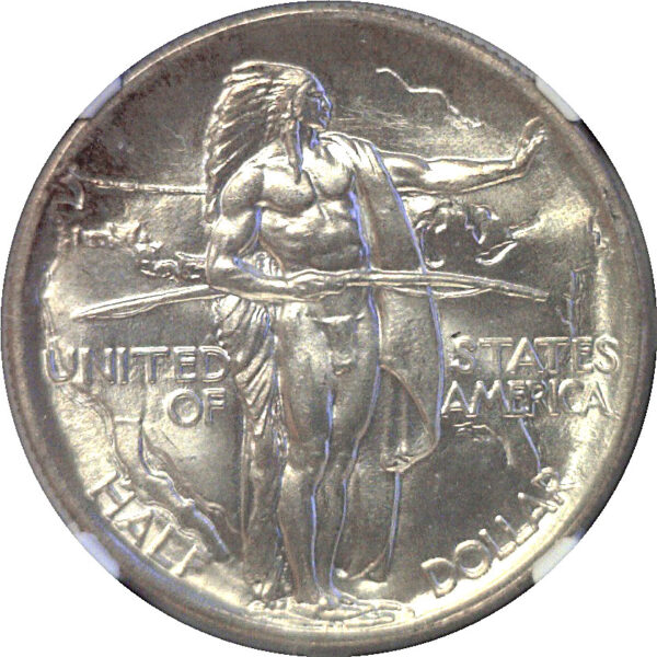 1936 Oregon Trail Commemorative Half Dollar. -  NGC MS-66 - Image 2