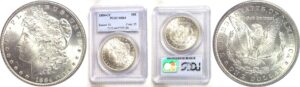 1884-CC Morgan Dollar  -  PCGS MS-64