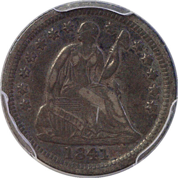 1841-O Seated Liberty Half Dime  -  PCGS VF-30 - Image 2