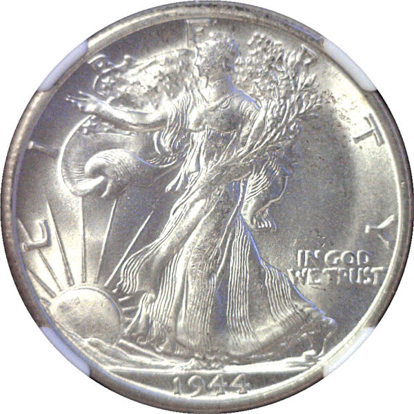 1944-S Walking Liberty Half Dollar  -  NGC MS-66 - Image 2
