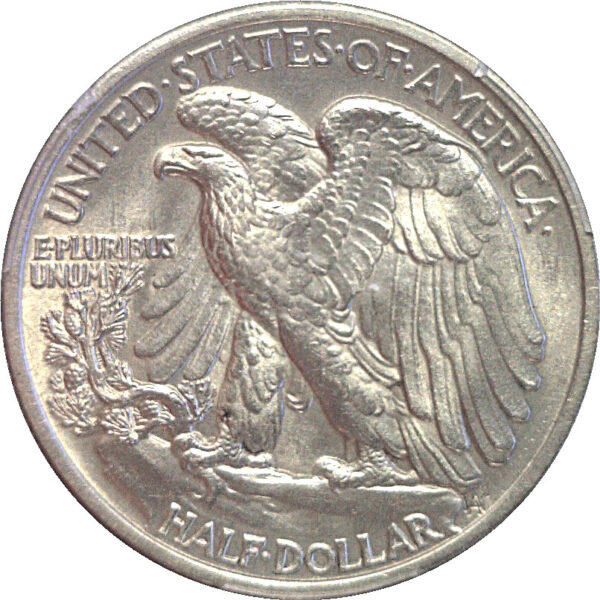 1918 Walking Liberty Half Dollar  -  PCGS MS-63 - Image 3