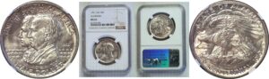 1921 Alabama 2x2 Commemorative Half Dollar    NGC MS-65