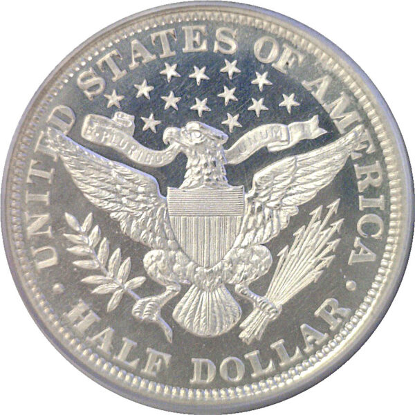 1898 Barber Half Dollar  -   PCGS PR-64 CAM - Image 3