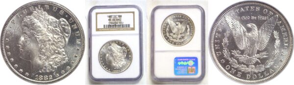 1882-CC Morgan Dollar  -  NGC MS-64 DMPL